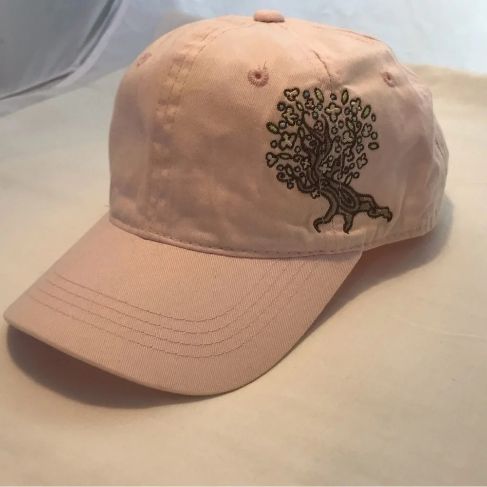 Magellan Tree Art Pink Woman's Adjustable Cap